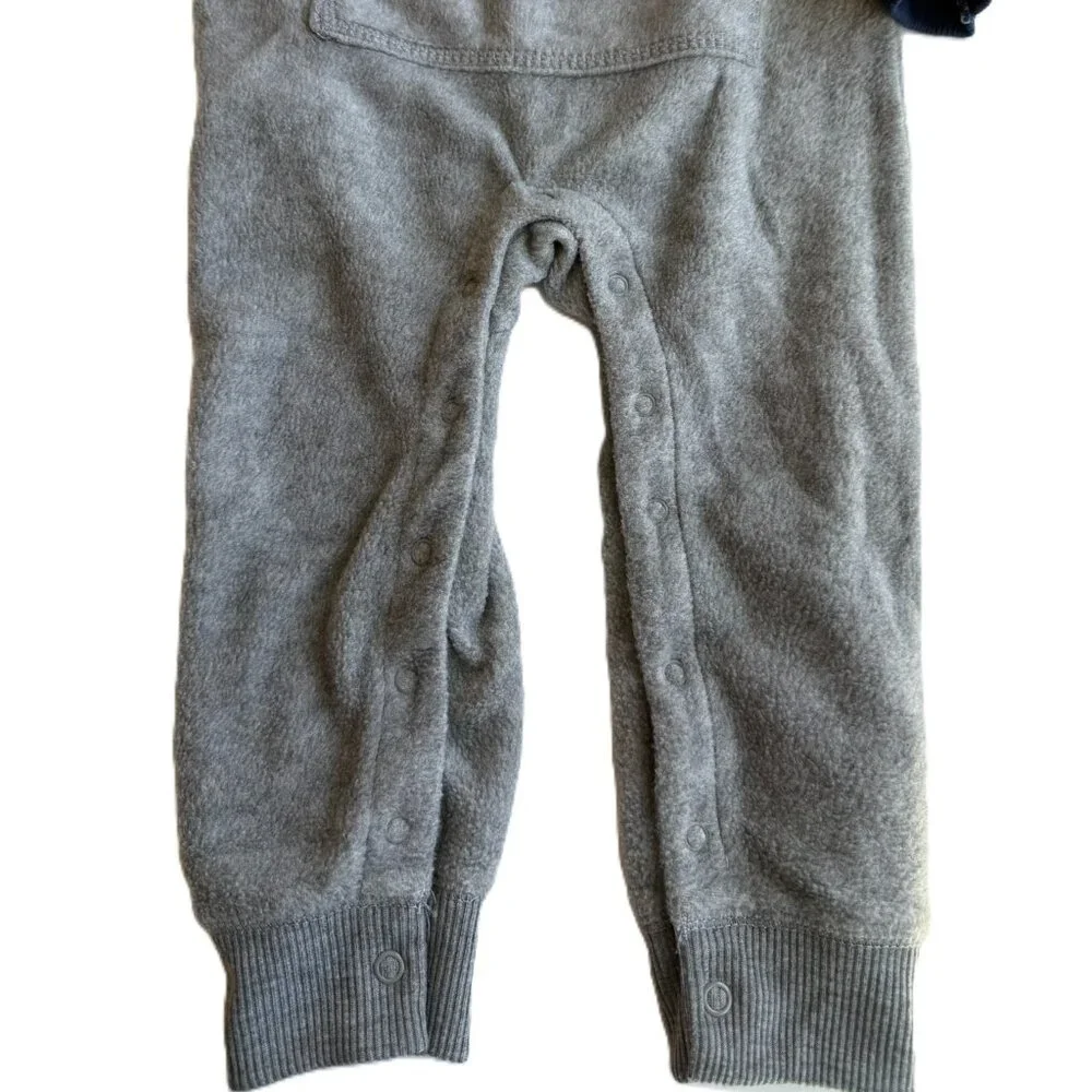 Microfleece Fleece Jumpsuit 24M Carters Skiing Penguin